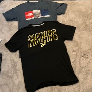 Mens lot size small (northface&nike)